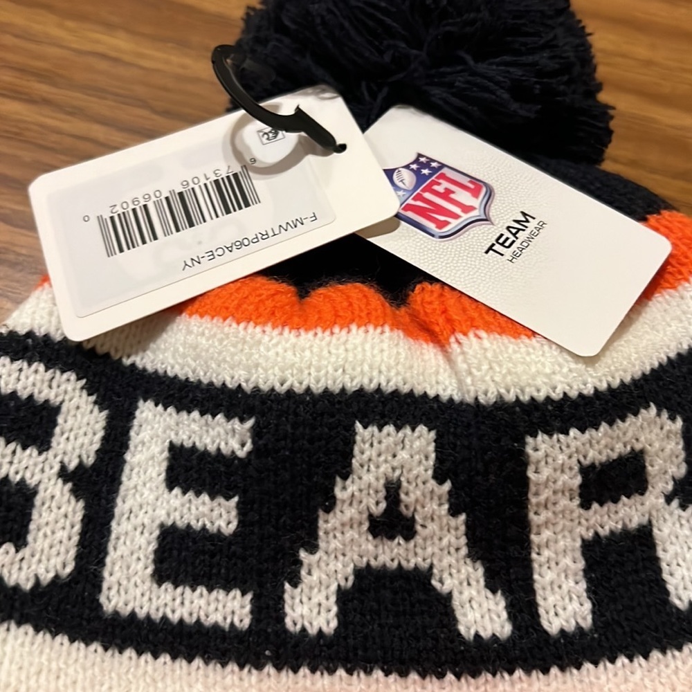 Nwt NFL Team Chicago Bears stocking cap. - Picture 3 of 3
